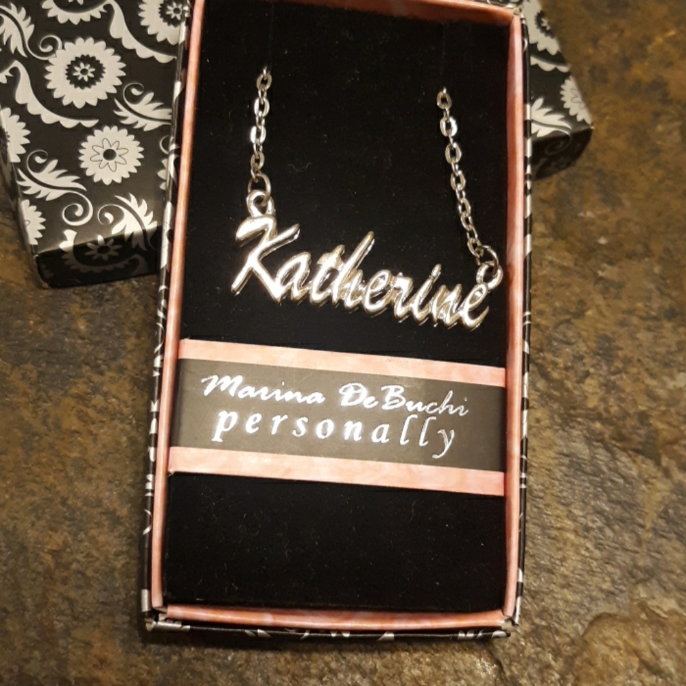 Personalized Katherine name necklace